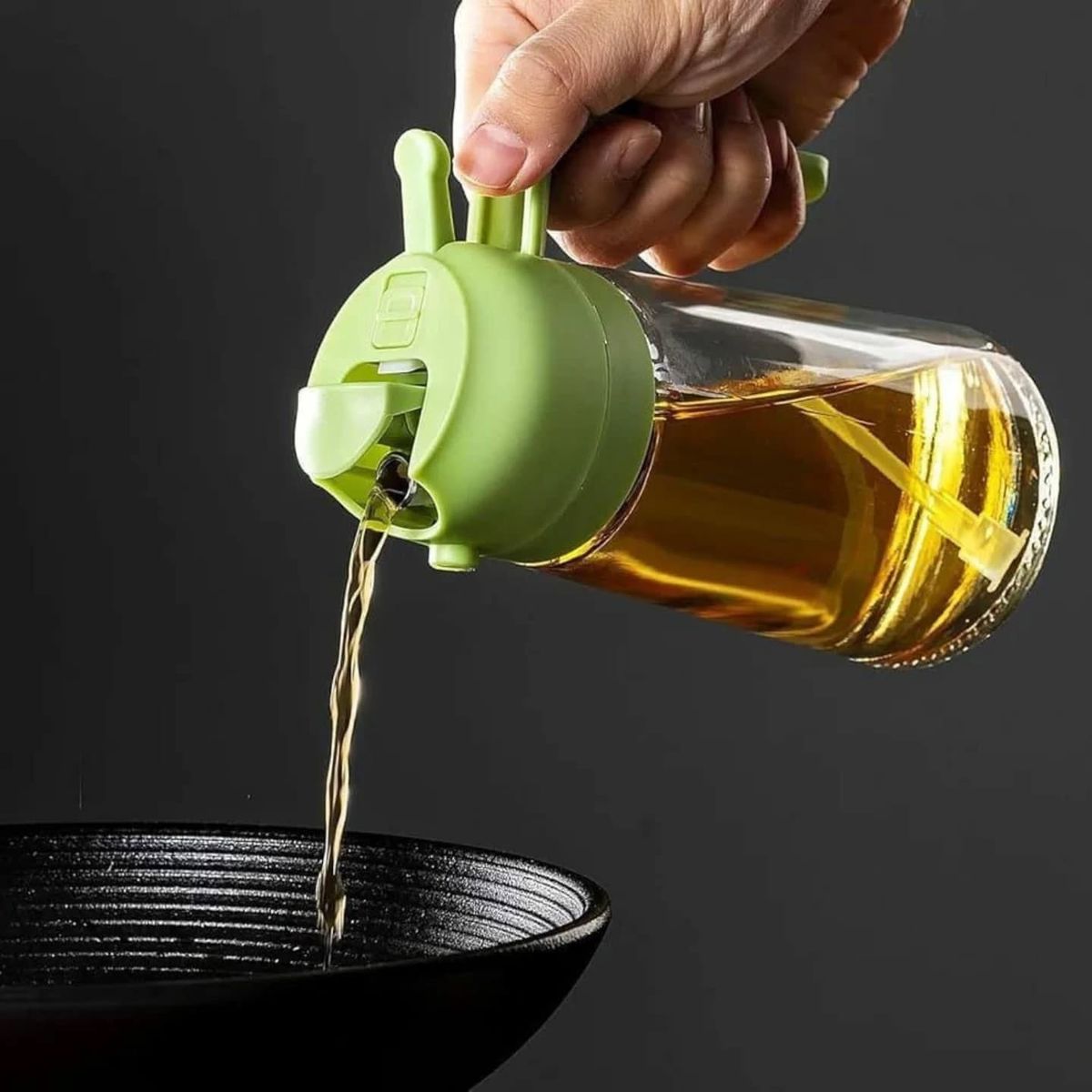 Oil Sprayer And Dispenser Bottle for Kitchen