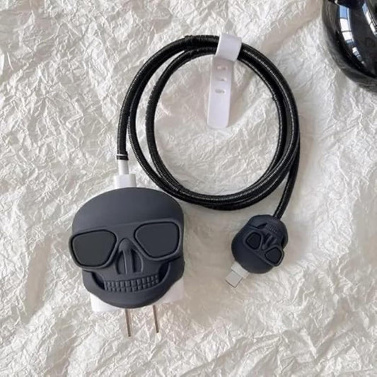 Skull Design Charger & Cable Protector