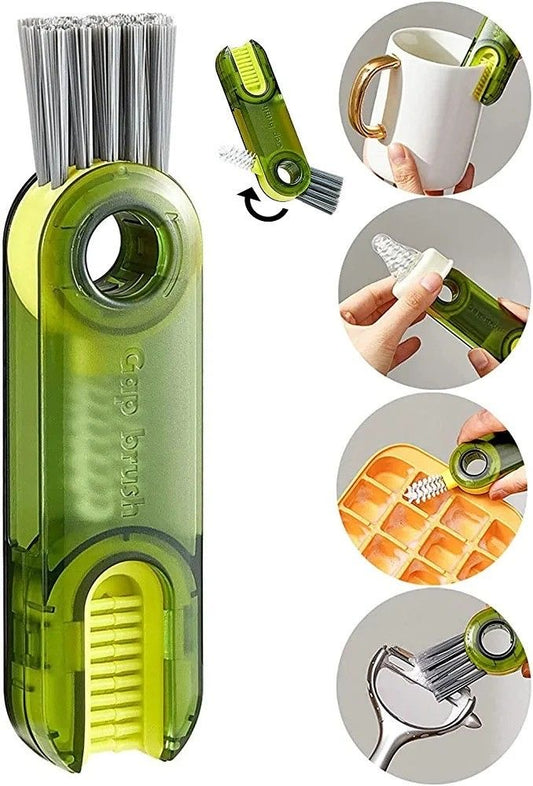 3 in 1 Multifunctional Bottle Cleaning Brush