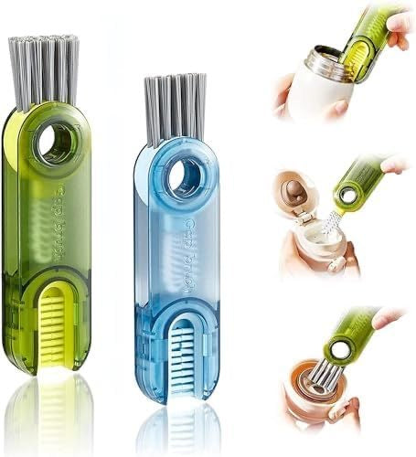 3 in 1 Multifunctional Bottle Cleaning Brush