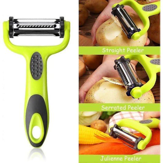 3 in 1 Rotary Multi-Function Vegetable Peeler