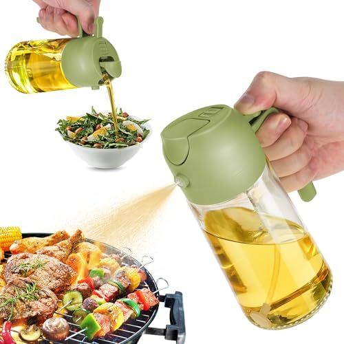 Oil Sprayer And Dispenser Bottle for Kitchen